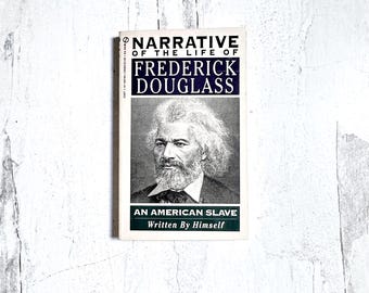 African American Slavery History Frederick Douglass Biography Vintage Paperback Book