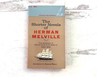 Vintage Moby Dick Herman Melville Paperback Books