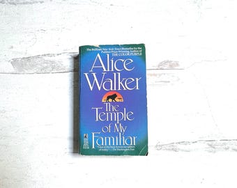 African American Black History Alice Walker Vintage Paperback Book The Temple of My Familiar