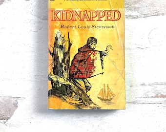Libro infantil vintage: La aventura del secuestro de Robert Lewis Stevenson