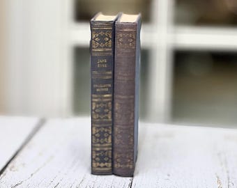 Vintage Book Sets Jane Eyre Charlotte Bronte Endligh Comedies