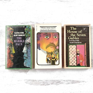 Vintage paperback book, The House of Seven Gables by Nathaniel Hawthorne