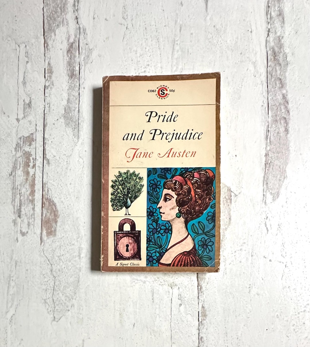 Vintage Classic Book Pride and Prejudice Jane Austen Paperback ...