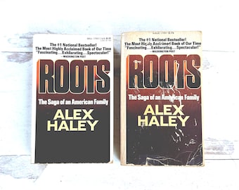 Roots Vintage Book African American History Paperback