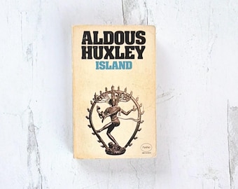 Sale Vintage Paperback, Aldous Huxley, Island