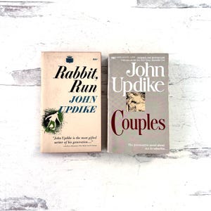 Vintage Paperback Books, John Updike, Rabbit Run, Couples image 1