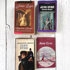 Vintage Jane Eyre Paperback Charlotte Bronte Book Classic