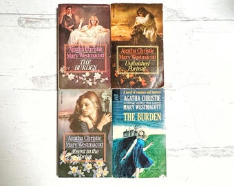 Vintage Romance Agatha Christie Mary Westcott  Books Paperbacks