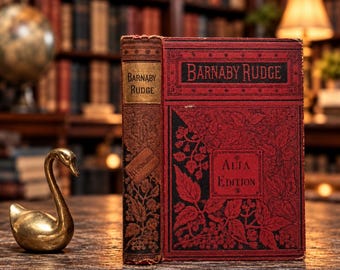 Antique Book Charles Dickens Collectible Editions