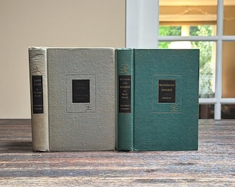 Vintage Book Jane Eyre Charlotte Bronte Wuthering Heights Emily Bronte Hardcover