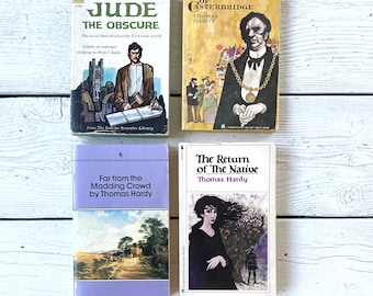 Libros antiguos Thomas Hardy Alcalde de Casterbridge, Mundanal ruido, El regreso del nativo