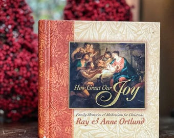 Vintage Christmas Book Christian Scripture Biblical Art