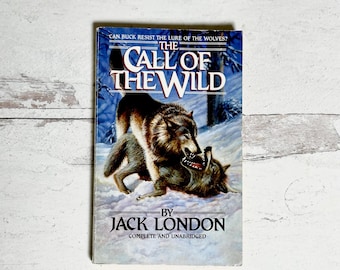 Vintage Children's Book The Call of the Wild by Jack London Paperback