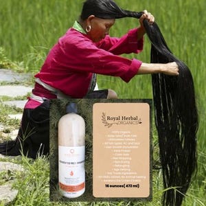 Fermentierter Reis Co-Wash, Pflanzliche Lösung für das Haarwuchs, Yao WomenFormel, 16oz