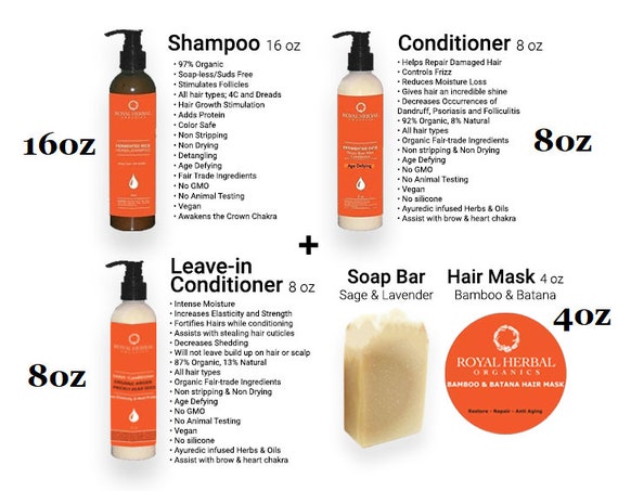 ROYAL HERB HAIR CARE SET