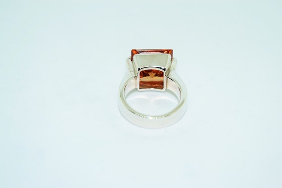 Vintage Gemstone Cocktail Ring - image 3