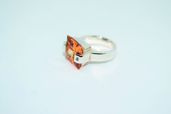 Vintage Gemstone Cocktail Ring - image 2