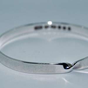 Vintage Sterling Silber Armreif mit Punze