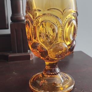 Amber Moon and Stars Goblet - Etsy