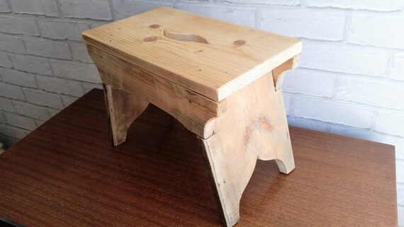 Small Pine Cracket Stool Etsy