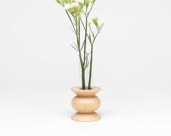 Totem Wooden Vase - Short  Nº 5