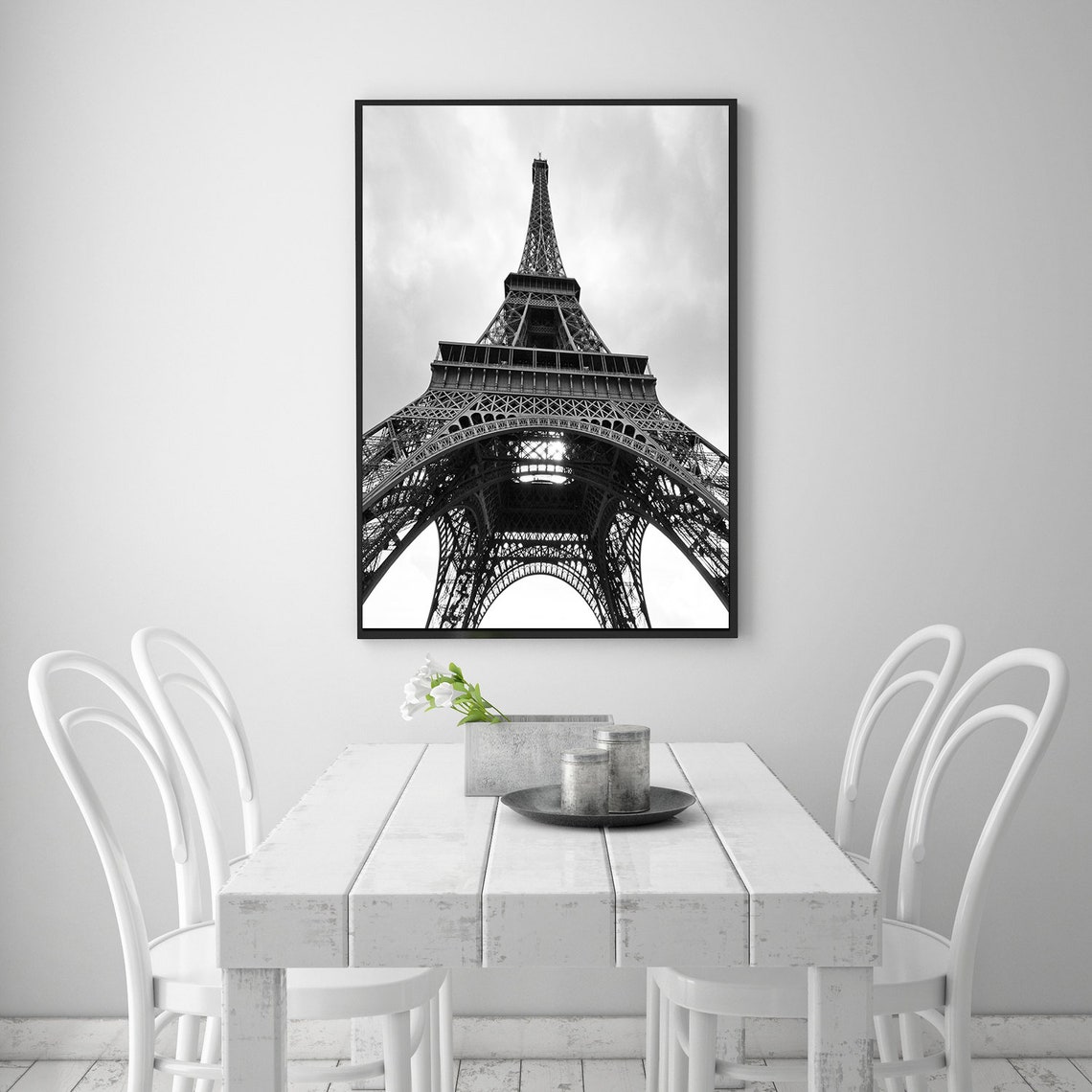 Eiffel Tower Print Paris Wall Art France Wall Art Paris Etsy