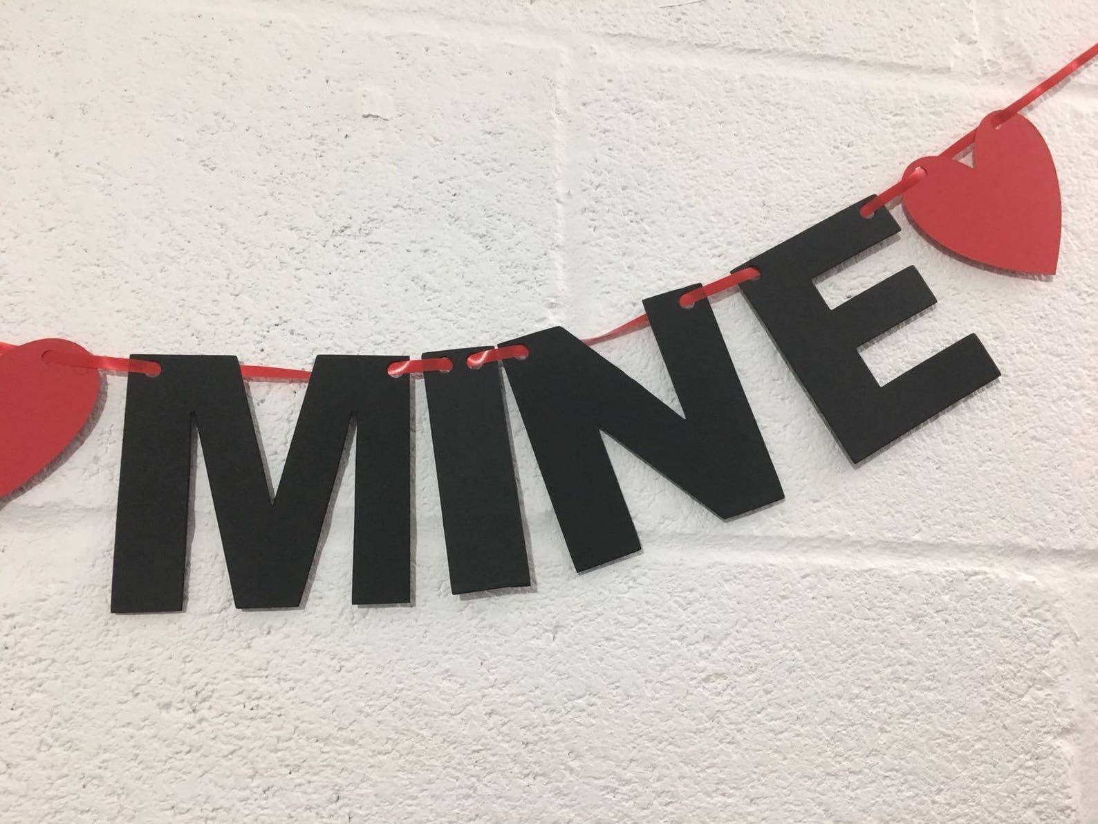BE MINE Banner. Valentine’s Day Decoration Valentine’s - Etsy
