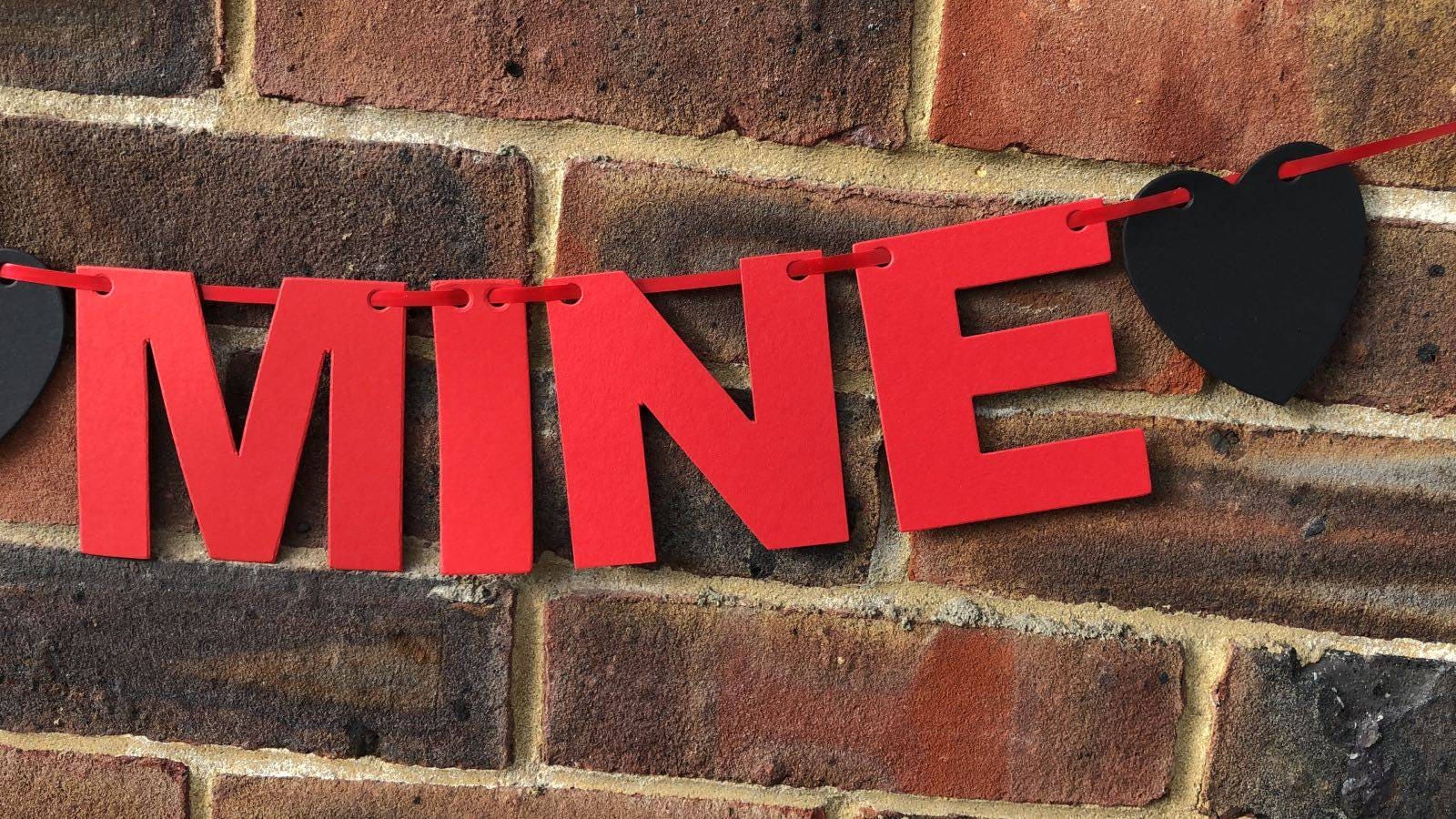 BE MINE Banner. Valentine’s Day Decoration Valentine’s - Etsy