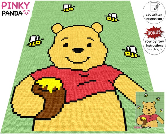 Winnie the pooh blanket crochet pattern hotsell