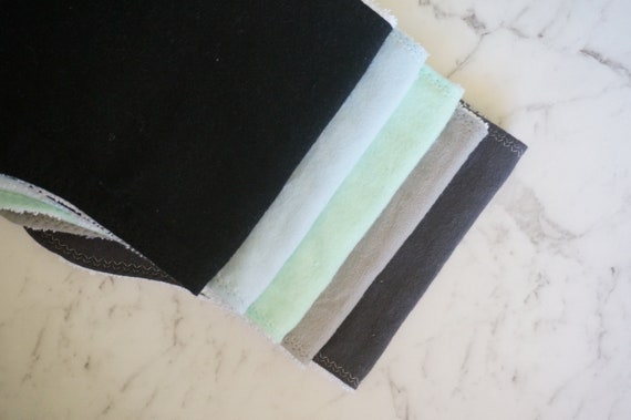 plain burp cloths