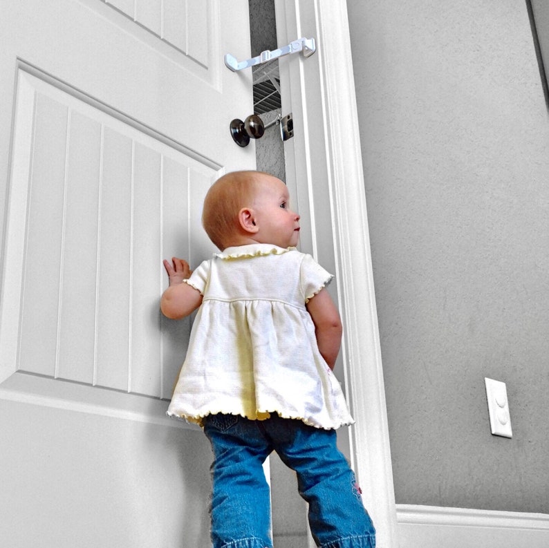 Door Buddy Baby Proofing Door Strap Lets Cats In Keeps Etsy