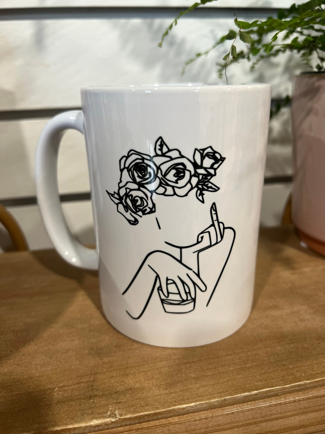 Coffee Mug Middle Finger Women Coffee Lovers Gift Ideas Funny Coffee