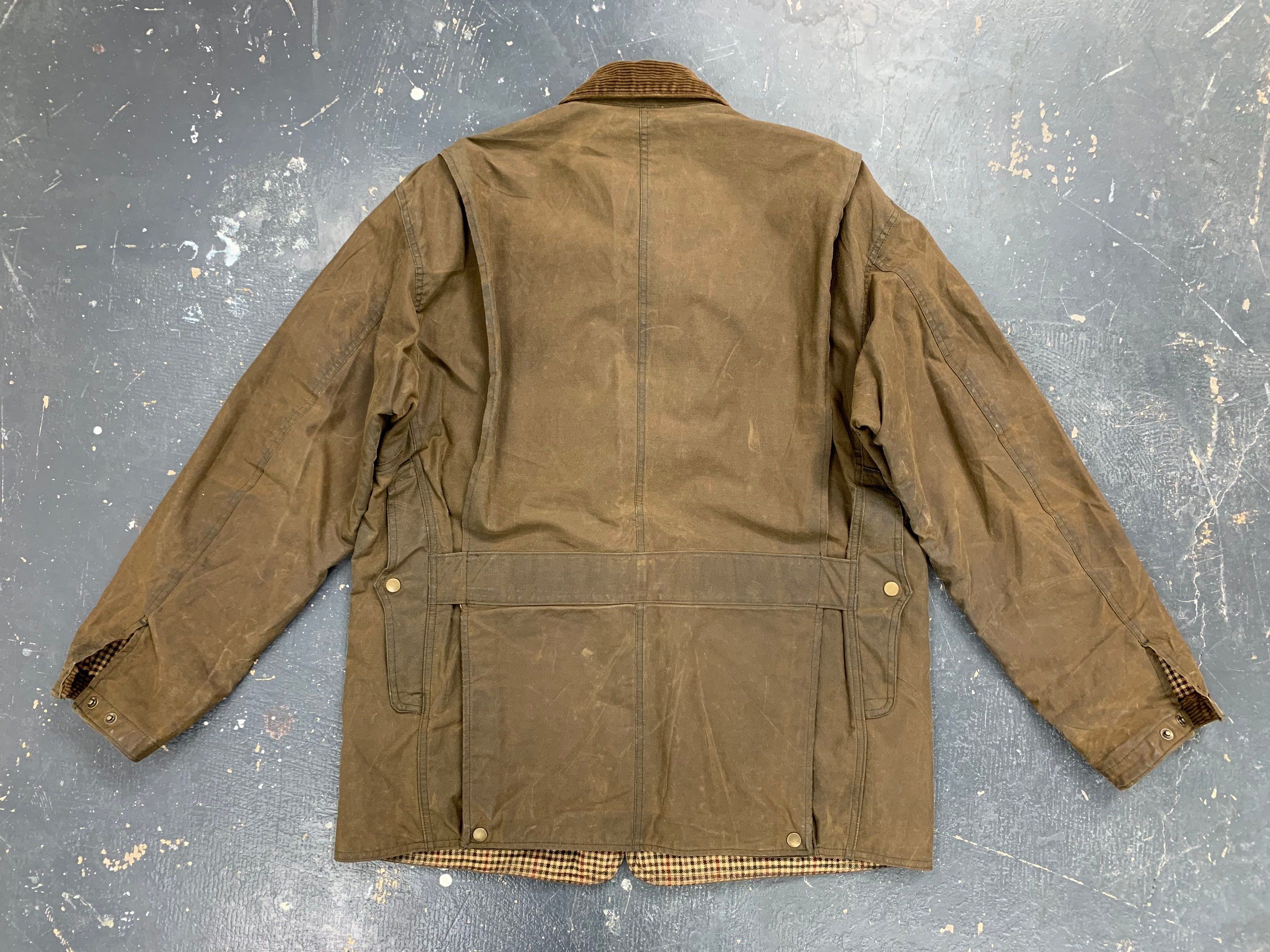 Polo Waxed Hunting Jacket Large Etsy