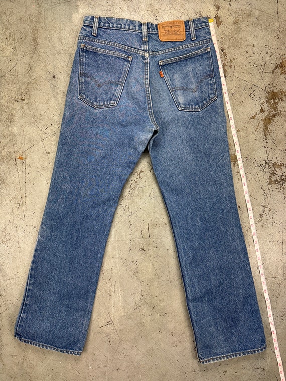 W30 L29 levis 517 jeans 80s USA vintage - image 8