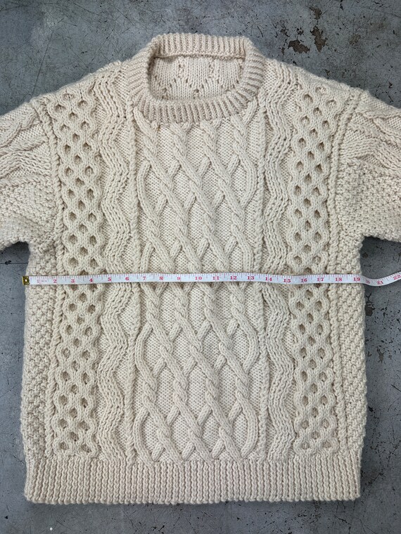 small hand knit sweater 70s vintage - image 3