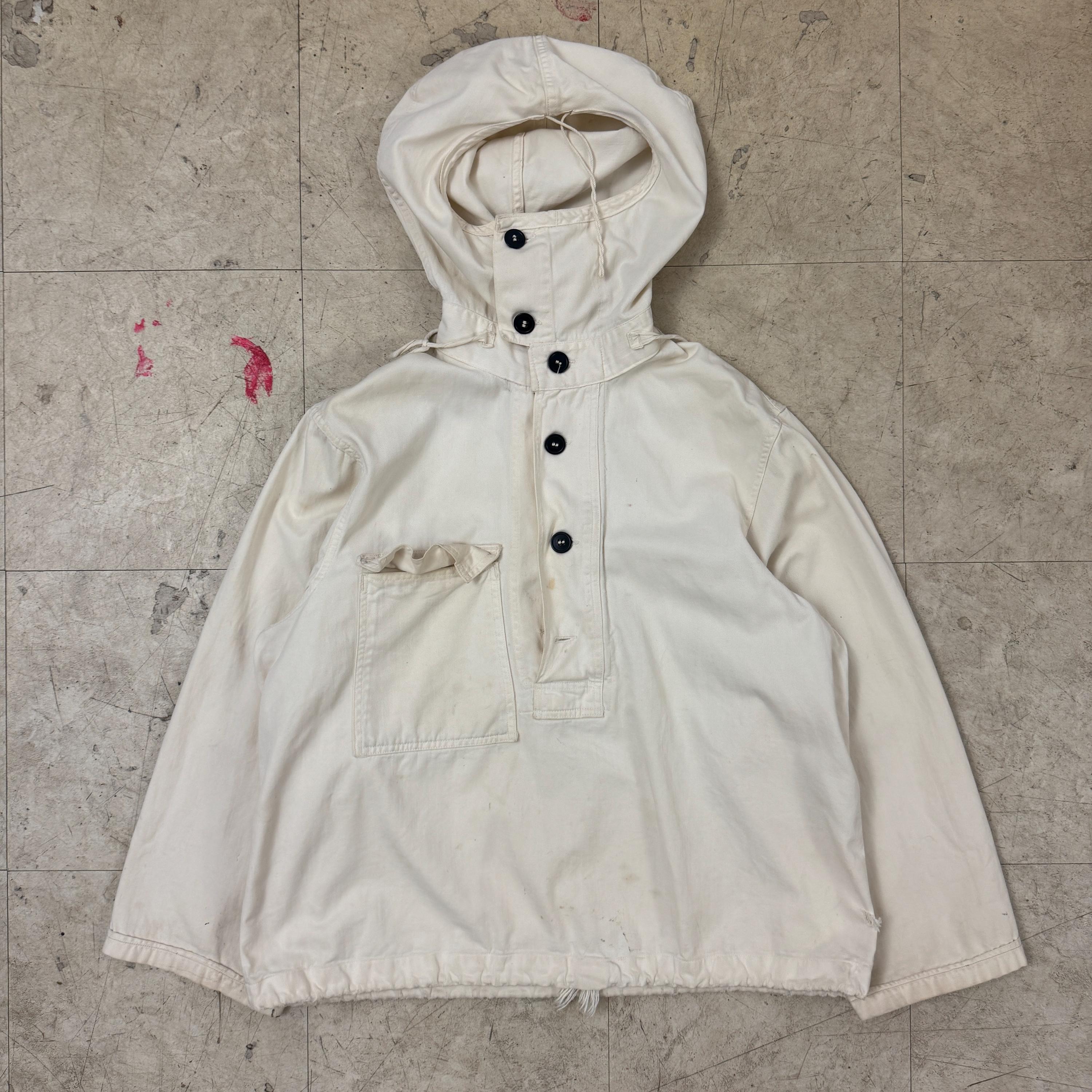 2022　Workers　 Navy Smock Mod U.S. NAVY DENIM PARKA – The Real McCoy's