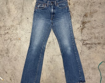 W28 L31 levis 517 jeans 70s vintage