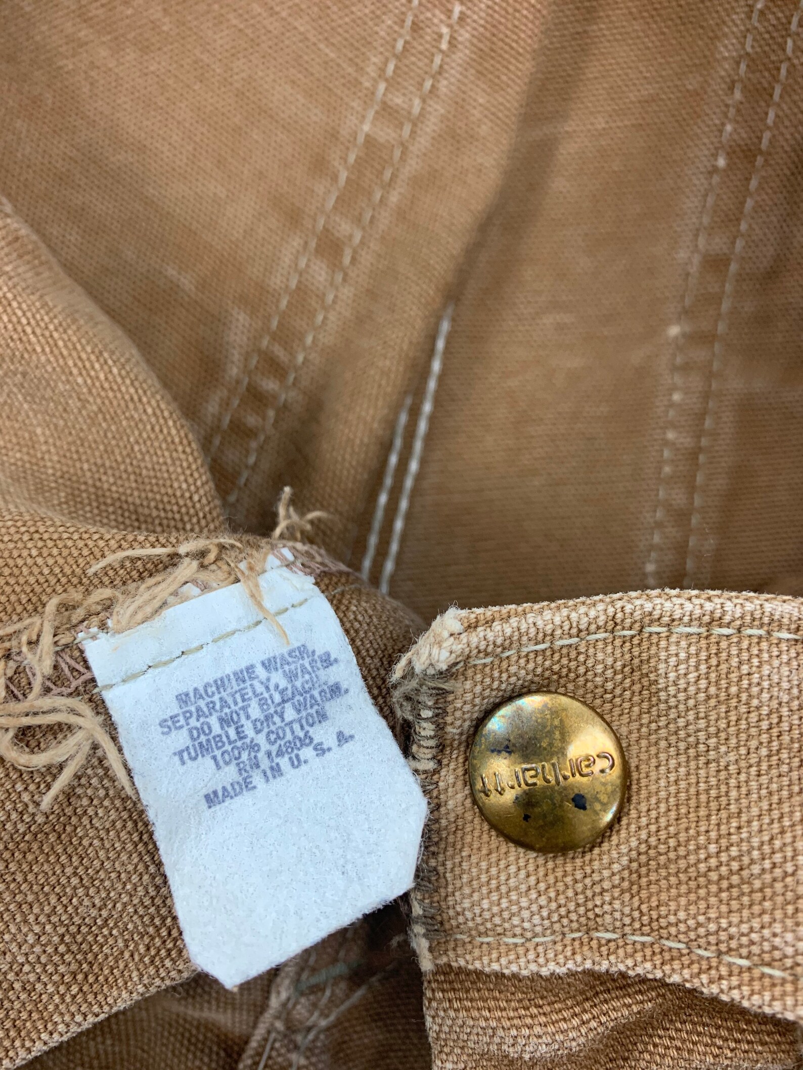 carhartt double knee white