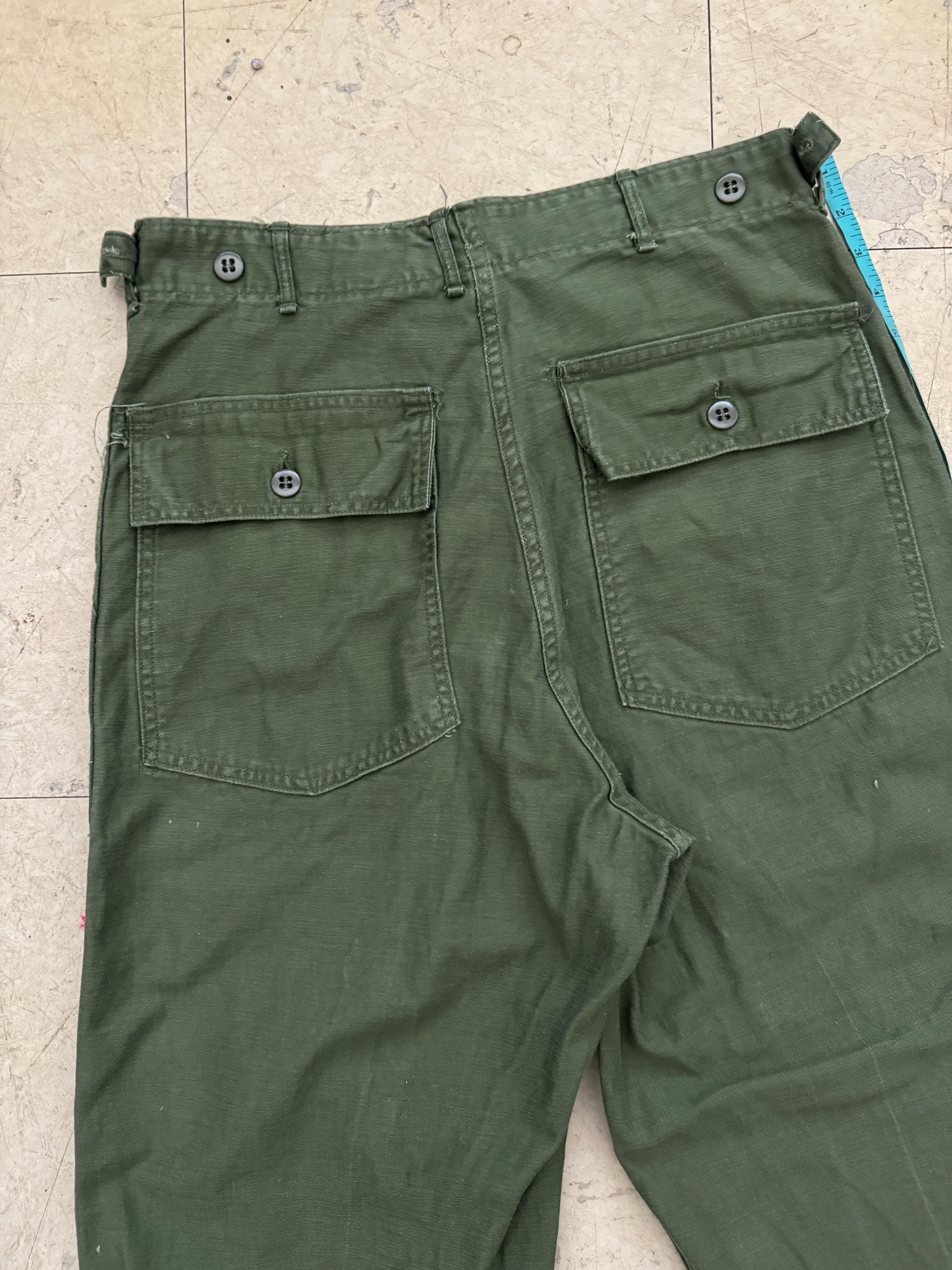 W31 L31 Us Army Baker Pants 60s Vintage - Etsy