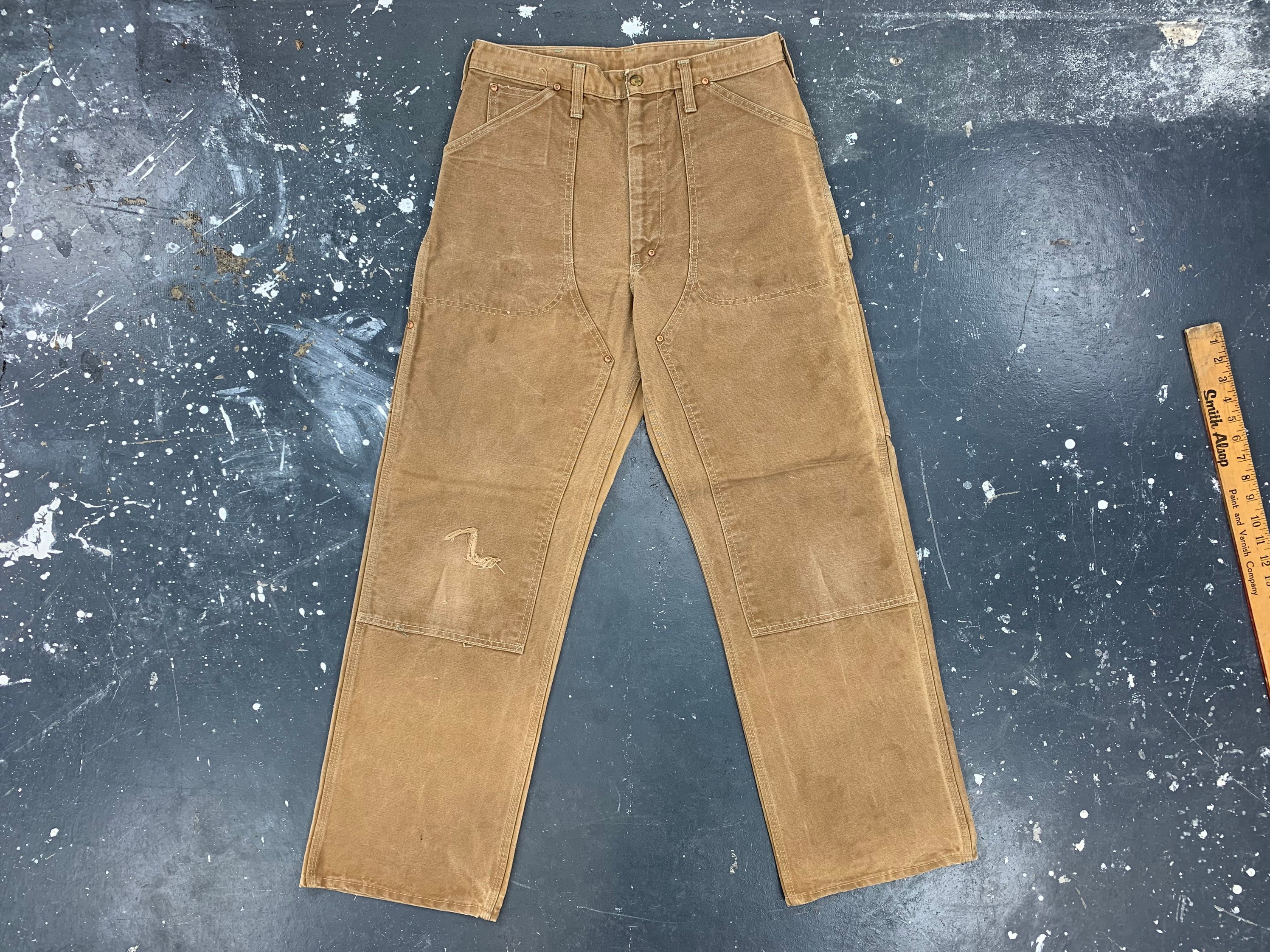 carhartt double knee white