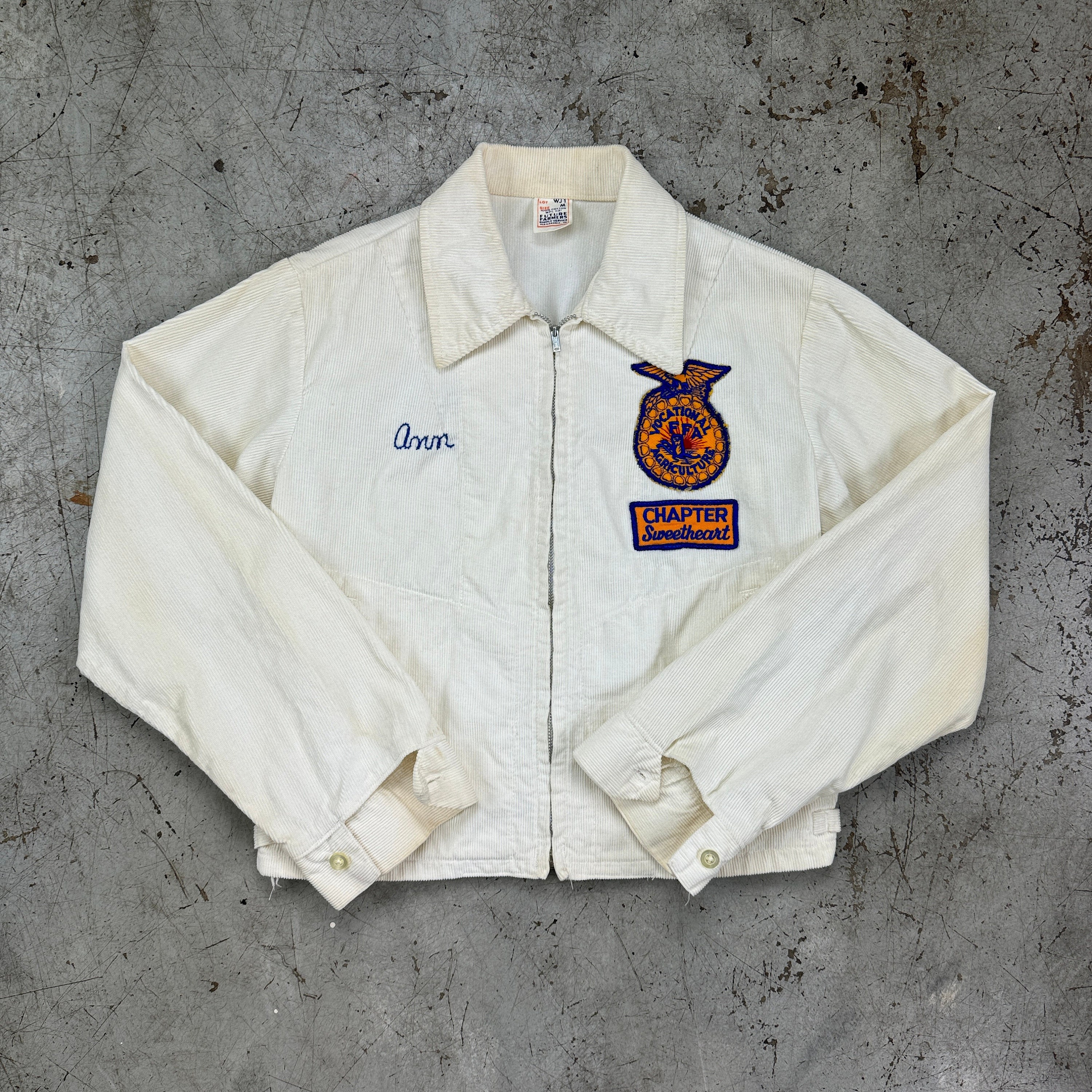 sweetheart jacket 60s ffa vintage