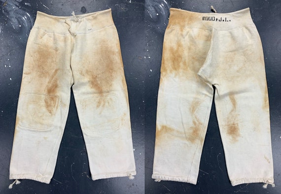 US Navy Sweatpants 40s Military Vintage Small Phys