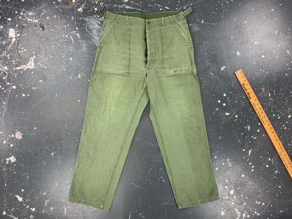 35x30 OG107 Utility Trousers 50s USA Vintage