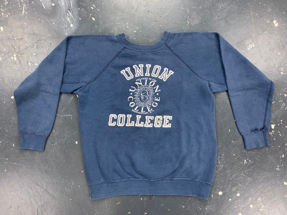 Union College Sweatshirt 60s Champion USA Vintage