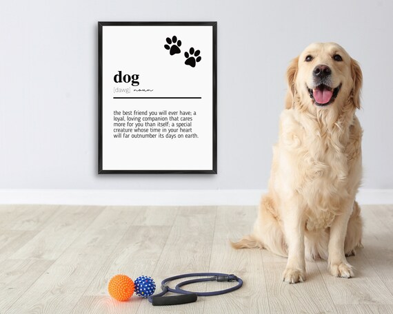 Dog quotes cheap wall art