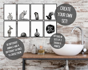 Funny Bathroom Sign | Funny Bathroom Wall Art | Funny Restroom Signs | Funny Bathroom Pictures | Nice Butt Poster | Nice Butt | PRINTABLE