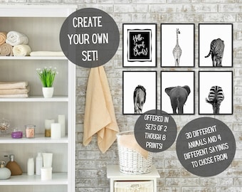 Funny Bathroom Sign | Funny Bathroom Wall Art | Funny Restroom Signs | Funny Bathroom Pictures | Nice Butt Poster | Nice Butt | PRINTABLE