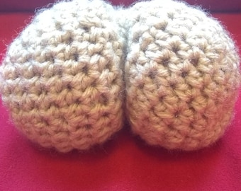 Crochet Butt Booty with hole stress squishy knit
