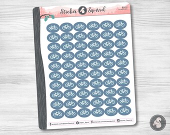 Bicycle Planner Stickers | erin condren monthly planner weekly planner cycling biking sports exercise work out journal  SC.BIKE01.0217