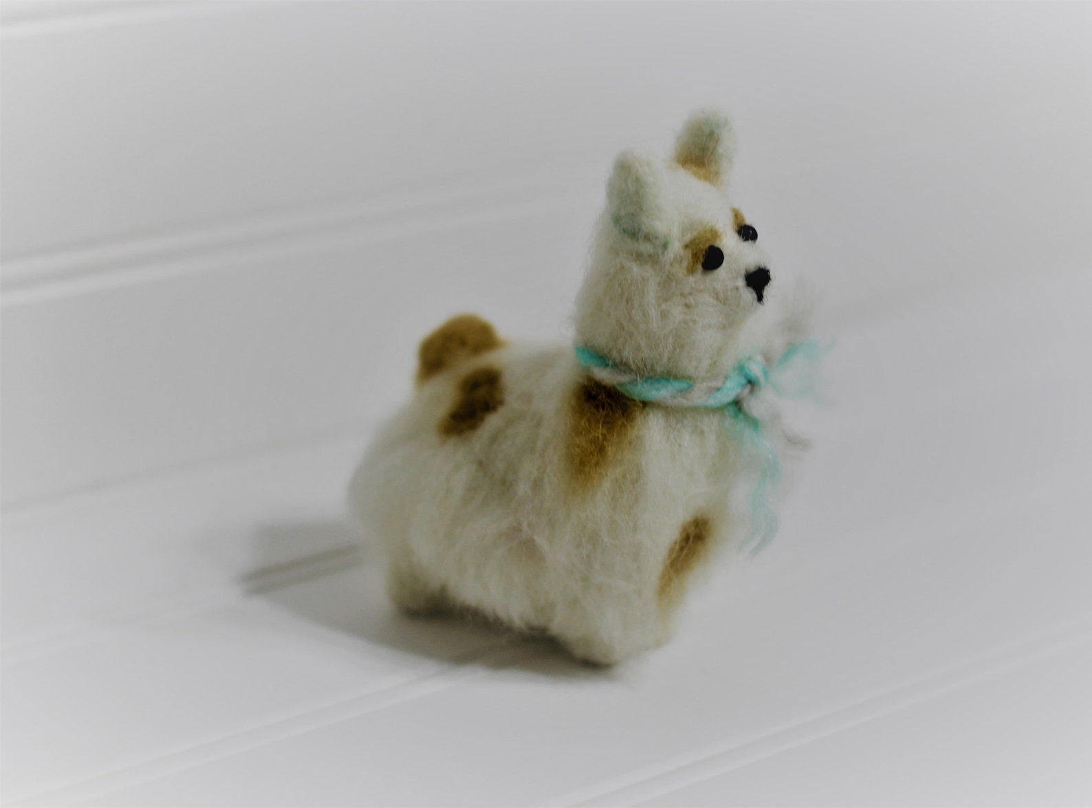 Needle Felt Llama Wool Llama Etsy